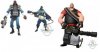 Team Fortress Series 1 & 2 Deamoman Pyro & Heavy Set of 3 Loose Figure