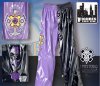 WWE Rey Mysterio 1/2 Black & 1/2 Purple Replica Pants