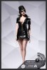 POP toys 1:6 Sexy War Women Suit Leather Version Black POP-F27L-A