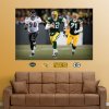 Aaron Rodgers Scramble Mural Green Bay Packers NFL