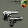 1/6 Scale Pistol Set of 2 PT04 for 12 inch Figures by ACI