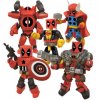 SDCC 2013 Exclusive Marvel Minimates Deadpools Assemble Set of 4 