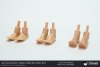 1/6 Scale Caucasian Female Heeled Feet Set by Triad Toys