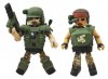 Aliens Minimates Series 2 Pvt. Vasquez & Pvt. Hudson Diamond Select