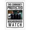 Pulp Fiction Neighborhood Watch Tin Sign by Aquarius