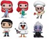 POP! Disney The Little Mermaid Set of 6 Vinyl Figures Funko