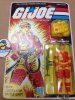 1984 GI G.I. Joe Blowtorch Mint on Card MOC Vintage Peach Filecard 32 