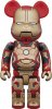 Iron Man 3 Mark 42 400% Bearbrick Action Figure Medicom