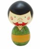 Tensai Bakabon: Bakabon Kokeshi Figure by Neutral Corporation