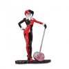 Harley Quinn Red, White & Black by Adam Hughes Statue Dc Collectibles