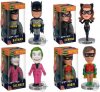 DC Comics: Batman 1966 Wacky Wobbler Set of 4 by Funko