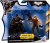 The Dark Knight Rises 2Pck Caped Crusader Batman Vs Final Assault Bane