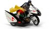 1/18 Hot Wheels Elite 66 Batman Batcycle with Figs Mattel CMC85