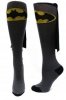 Licensed pair of DC Batman Knee High Cape socks Dark Knight