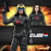 G.i. Joe Ultimates Wave 4 Baroness Black Suit Figure Super 7