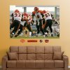 Bengals Backfield In Your Face Mural Cincinnati Bengals NFL