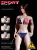 1/6 Scale Female Sport Bikini Clothing Set by Flirty Girl Collectibles