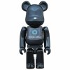 I Am Other 100% Bearbrick Black Pharrell Williams Figure by Medicom