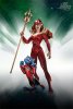 Blackest Night Series 7 Red Lantern Mera & Dex-Starr Action Figure