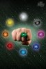 Blackest Night Power Ring Spectrum PVC Ring Set by DC Direct