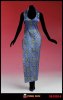 Super Duck 1/6 Figure Accessories Cheongsam Set SUD-C009 A Blue