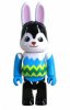 Bearbrick 100% Easter Rabbrick Blue Version by Medicom