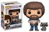 Pop! TV Bob Ross :Bob Ross with Raccoon #558 Figure Funko