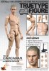 1/6 True-Type Male Caucasian Blonde Narrow Shoulder Figure Body TTM18