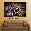 Brett Favre In Your Face Mural Minnesota Vikings NFL