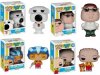 Pop! Television Family Guy Set of 4 Vinyl Figure by Funko