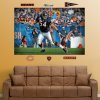 Brian Urlacher In Your Face Mural Chicago Bears  NFL