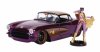 Dc Bombshells 57 Chevy Corvette with Bat Girl 1/24 Vehicle Jada Toys