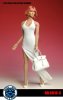 Super Duck 1/6 Accessories Sleeveless Bodycon Dress in White SUD-C016C