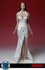 Super Duck 1/6 Figure Accessories Cheongsam V2 in White SUD-C014C