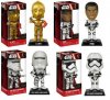 Star Wars The Force Awakens Set of 4 Wacky Wobblers Funko