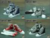 TTL: 1/6 Canvas Shoes For Men Set of 4