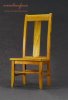 Wooden Face 1/6 Walnut Dining Chair (Yellow)