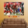  Chiefs Line In Your Face Mural Kansas City Chiefs NFL