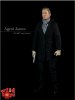 1/6 Scale Agent James Black Overcoat Set 12" Figure WT24C Wild Toys