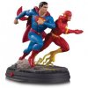 DC Gallery Superman vs. The Flash Racing Statue Dc Collectibles