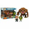 Star Wars Rancor Luke and Oola Pop! Figure Bobble Head 3-Pack PX Funko