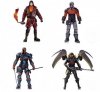 Batman Arkham Origins Series 2 Set of 4 Firefly Deathstroke Deashot 