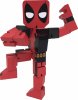  Marvel Wood Warriors Deadpool 8 inch Figure