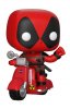 Pop! Rides:Marvel Deadpool & Scooter Vinyl Figure Funko