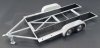 1:18 GPM Tandem Car Trailer Grey Acme Trading