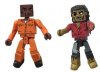 Walking Dead Minimates Series 3 Dexter & Dreadlock Zombie 2 Pack