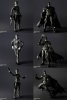 SDCC 2012 Batman Arkham Asylum Joker & Batman B&W Play Arts Kai Figure