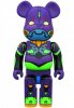 Evangelion 2.0 Eva-01 400% Bearbrick Nightcolor Version by Medicom