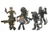 Aliens Minimates Aliens Vs Marines Army Dump Display of 12 Diamond