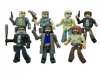 Walking Dead Minimates Series 7 Set of 8 Figures Diamond Select